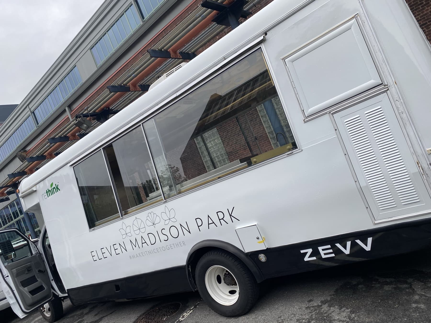 Eleven Madison Park × Rethink activation — Make it nice, together